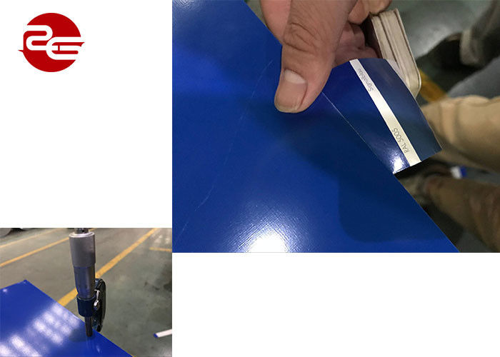 Màu xanh chuẩn bị Kẽm tráng kẽm PPGI PPGL Thép cuộn DX51D Lớp