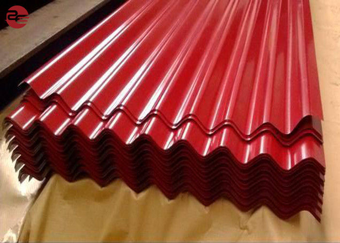 Tấm thép mạ kẽm cán nóng màu cho mái lợp 762mm