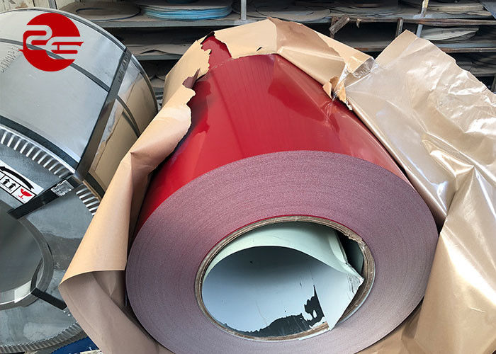 Tấm thép mạ kẽm màu trong cuộn / tấm sắt mạ kẽm trước